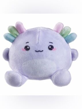 New Squishy Top Trenz Super Duper Sugar Squisher Plush Sea Friends Angie Axolotl